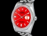Rolex Datejust 36 Custom Rosso Jubilee Red Ferrari - Double Dial 16220